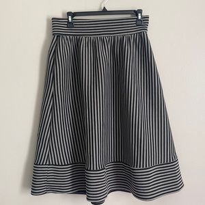 Dina Be Striped Skirt With Pockets